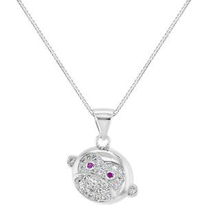 yzlbNX@X^[OVo[sNL[rbNWRen argent sterling 925 transparent rose zircon cubique singe enfant petite fille