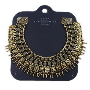 yzlbNX@obNre[Wcollier dor cuivre ras du cou large ethnique vintage baroque zr3