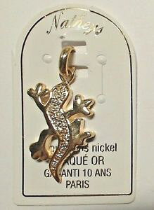 yzlbNX@fS[hv[gT}_[pendentif ancien modele plaque or lezard ou salamandre