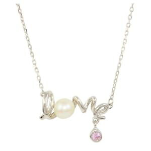�y���������z�l�b�N���X�@�X�^�[�����O�V���o�[�l�b�N���Xfemmes en argent sterling 925 rh plaqu amour mot 406cm collier
