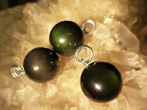 �y���������z�l�b�N���X�@�A�C�Z���X�ependentif obsidienne oeil celeste 1,4 cm vendu a lunitee