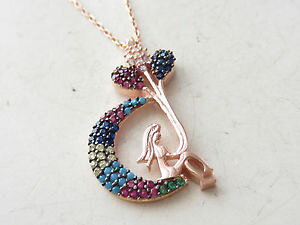 yzlbNX@^[RCYgRgRX^[OVo[hA[r[Tt@CAsNturque turquoise saphir rubis rose en argent sterling 925 porte bonheur lune