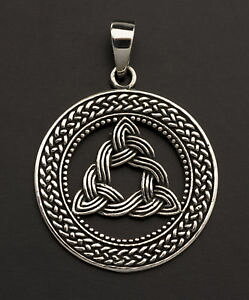 yzlbNX@m[hZeBbN\bhVo[pendentif noeud eternite celte triquetra argent massif 925 6g k21 25841