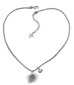 【送料無料】ネックレス　クリップクランプペンダントシルバーguess collier collier avec pendentif ubn31107 argent