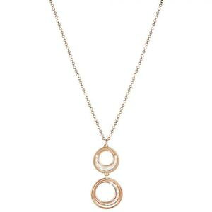 yzlbNX@girocollo con ciondolo stroili in ottone rosato e cristalli magnetic 1628283