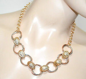 �y���������z�l�b�N���X�@�A���W�F���g�N�����vcollana oro dorata donna anelli argento rosato strass collier cerimonia g20