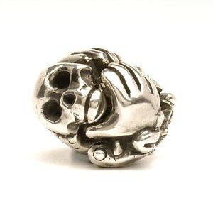 �y���������z�l�b�N���X�@�V���o�[�r�[�Yauthentic trollbead silver bead of fortune tagbe40055 portafortuna