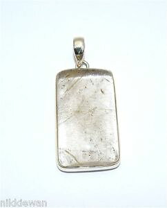 yzlbNX@X^[O][cX^[OVo[S[hNH[c`argent sterling en or rutile quartz bijoux pendentif 3190