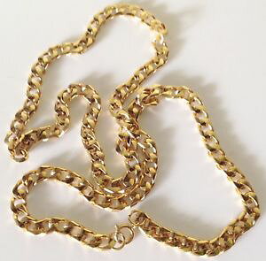 yzlbNX@`F[uXbgS[hGhrare grande chaine gourmette mtal rodi dor a lor fin 76 cm 605 grs 692