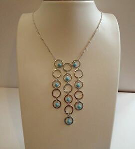 yzlbNX@X^[OVo[^[RCYy_gen argent sterling 925 multibrins perle turquoise pendentif nouveau design