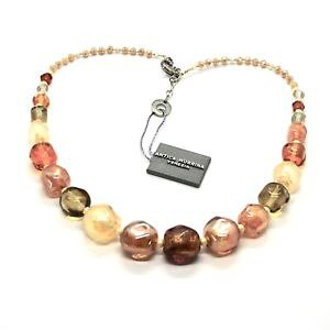 yzlbNX@xl`ARfB[mx[Wcollana antica murrina venezia con vetro di murano beige ambra giallo coa58a10