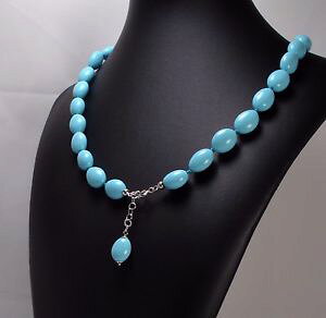 �y���������z�l�b�N���X�@�p�X�^�f�B�I���[�u�R���A���W�F���gcollana pasta di turchese olive con nodi e chiusura argento cnm 053