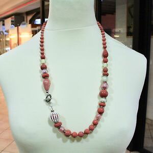 yzlbNX@xl`ARfBmb\Rbx[Wcollana antica murrina venezia con vetro di murano rosso corallo beige coa06a25