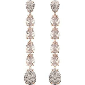 �y���������z�l�b�N���X�@�X�����t�X�L�[�~�b�N�X�I�����[�U�C�������Oorecchini swarovski mix pendenti oro rosa 5427953 earrings lunghi cristalli