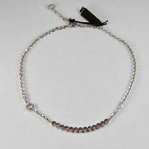 �y���������z�l�b�N���X�@�u�����Y���x�b�J�s���N�T�C�Y�N�����vcollier rebecca en bronze avec des cristaux rose taille brillant bpbkba14