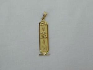 yzlbNX@JX^GWvgkS[hJ[gbWgyptien personnalis handmade 18k or cartouche hiroglyphique 78 lettres