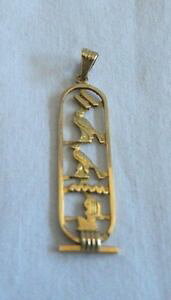 yzlbNX@JX^GWvgkS[hJ[gbWJbggyptien personnalis fait la main 18k or dcoupes cartouche 34 lettres nom