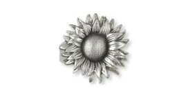 【送料無料】ネックレス　ヒマワリジュエルリングリングtournesol bague bijou argent faitmain bague fleur sf2r