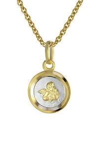 �y���������z�l�b�N���X�@�W���G���[�l�b�N���X�y���_���g�S�[���h�G���W�F��bijoux trendor collier pour enfants avec pendentif ange or 333 08560