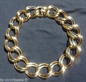 �y���������z�l�b�N���X�@�j�i���b�`�J���[�h�[�������N�c�A�[nina ricci collier en metal dore a gros maillons tour de cou
