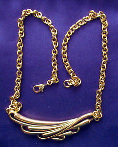 yzlbNX@lNvbijou de crateur collier monet mtal dor