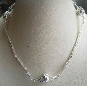 yzlbNX@WGVo[_Nvcollier ras du cou bijou couleur argent perles modernes joli 4912