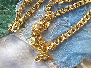 �y���������z�l�b�N���X�@�C�G���[�S�[���h�`�F�[���S�[���hjolie chaine en or jaune rempli 9kgold filled 60cm