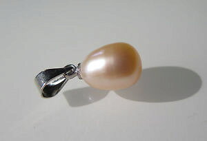 �y���������z�l�b�N���X�@�p�[���S�[���h×�V�F��pendentif perle or 10x8mm south sea shell pearls