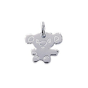 �y���������z�l�b�N���X�@�R�A��pendentif enfant koala en argent 925 neuf