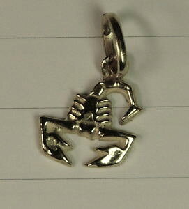 �y���������z�l�b�N���X�@�A���W�F���g�X�^�[�����O�V���o�[scorpione ciondolo in argento 925 millesimi sterling silver