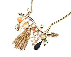 yzlbNX@lbNXy_gx[W||cc1678e collier plastron pendentif multiformes email beige, perles, pompon