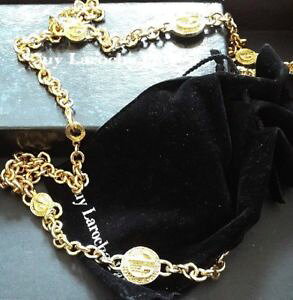 �y���������z�l�b�N���X�@�l�b�N���X���B���e�[�Wsublime collier sautoir vintage couture sign guy laroche