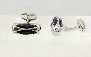 yzYANZT?@XtXL[WFbgCAtneBJtX{^NX^JtNXswarovski jet crystal cufflinks by ian flaherty gents contemporary cufflinks