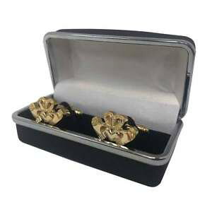 �y���������z�����Y�A�N�Z�T��?�@�S�[���hcladdagh�J�t�X�����Ngold plated claddagh cufflinks heart