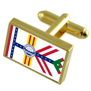 yzYANZT?@^pAJS[htbOJtX{^{bNXtampa city usa gold flag cufflinks engraved box