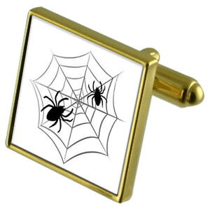 yzYANZT?@NJtX{^NX^^CNbvZbgspider web goldtone cufflinks crystal tie clip gift set