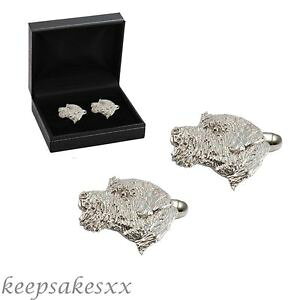 �y���������z�����Y�A�N�Z�T��?�@�J�t�����N�X�X�^�[�����O�V���o�[�{�[�_�[�e���A�C�M���Xcufflinks sterling silver border terrier dog pup 925 uk unique uk design