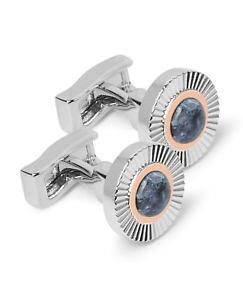 �y���������z�����Y�A�N�Z�T��?�@�T�[�N���J�t�����N�Xtmlewin textured circle navy sodalite cufflinks