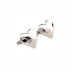 yzYANZT?@YfB[XJtX{^Vo[n[gmens ladies cufflinks silver heart love ridged friend present gift top quality