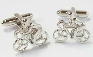 yzYANZT?@{bNXTCNOJtNXoCNJtNXTCNXgcyclist on bike cufflinks in box cycling cuff links 10690