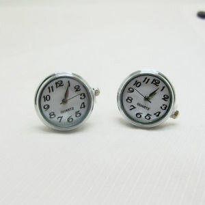 �y���������z�����Y�A�N�Z�T��?�@�V���c�{�^���X�[�c�J�t�X�{�^���V���o�[unique round circle running watch working shirt button suit cufflinks silver