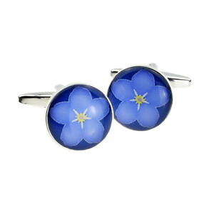 yzYANZT?@t[[\JtXNC[WJtXN x2boc076masonic forget me not image design cufflinks in a cufflink box x2boc076