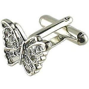 �y���������z�����Y�A�N�Z�T��?�@�J�t�X�����N aps785butterfly animal insect cufflinks great mens gift aps785