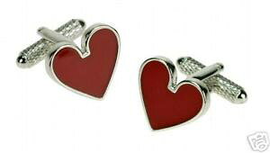 �y���������z�����Y�A�N�Z�T��?�@�J�[�h�J�t�X�{�^���|�[�J�[�J�t�����N�Xheart playing cards cufflinks poker cuff links 10476