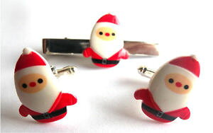 yzYANZT?@nhChNX}XJtX{^^CsobOZbgbeautiful handmade father christmas cufflinks tie pin set free gift bag