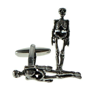 yzYANZT?@{bNXXPgs[^[JtNXdetailed skeleton pewter cufflinks in gift box medical anatomy human body wcl079