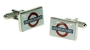 �y���������z�����Y�A�N�Z�T��?�@�����h���J�t�T�C���C�������N�J�t�X�{�^��london underground sign cuff links cufflinks 12141