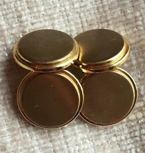 yzYANZT?@re[WYJtX{^g~bhZ`[S[hJ[vintage mens cufflinks retro mid century brushed gold coloured metal fathers day