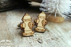 �y���������z�����Y�A�N�Z�T��?�@�J�t�X�{�^��fire hydrant wooden cufflinks fireman fire brigade flame dad grooms best man