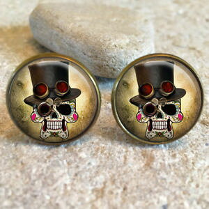yzYANZT?@sNVK[XJJtX{^JtNXpink sugar skull 20mm cufflinks cuff links
